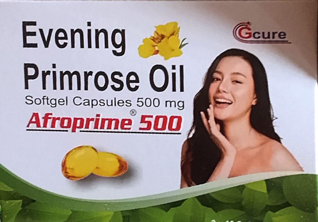Evening Primrose Oil is nutritional supplement for hormonal imbalance, healthy skin and nails