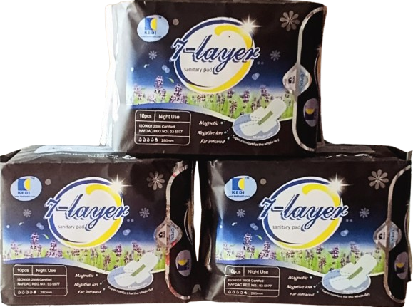 7-Layer Pad for your Menstrual Hygiene