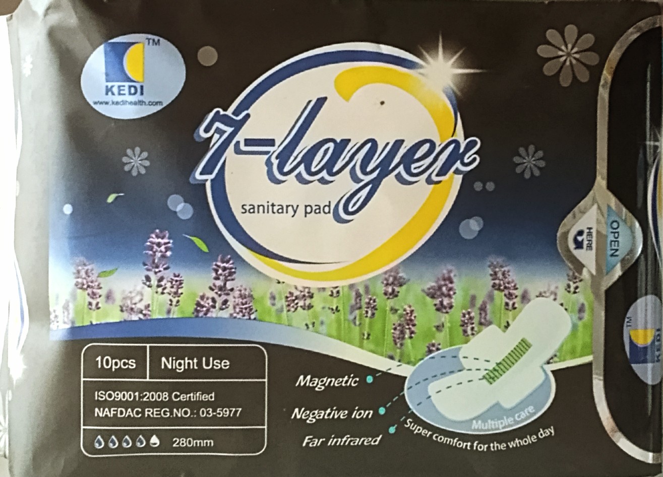 7-Layer Pad, for your menstrual hygiene